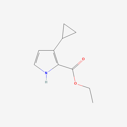 ethyl 3-cyclopropyl-1H-pyrrole-2-carboxylate (CAS: 1123725-69-8) - Related Chemical Product