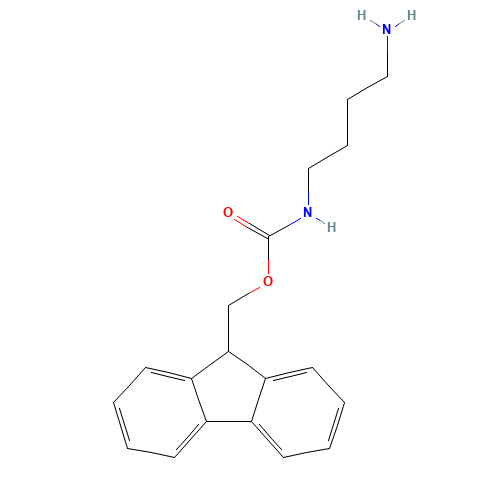 9H-fluoren-9-ylmethyl N-(4-aminobutyl)carbamate (CAS: 117048-49-4) - Related Chemical Product