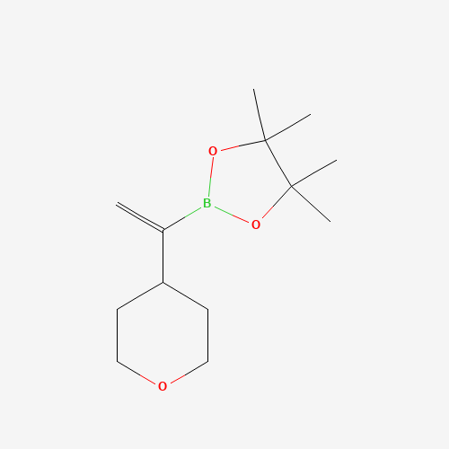4,4,5,5-tetramethyl-2-[1-(oxan-4-yl)ethenyl]-1,3,2-dioxaborolane (CAS: 1202245-67-7) - Related Chemical Product