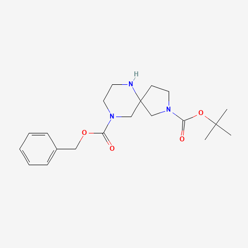 9-O-benzyl 2-O-tert-butyl 2,6,9-triazaspiro[4.5]decane-2,9-dicarboxylate (CAS: 1160247-08-4) - Related Chemical Product