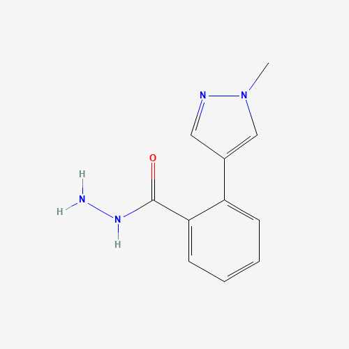 2-(1-methylpyrazol-4-yl)benzohydrazide (CAS: 1160395-68-5) - Related Chemical Product