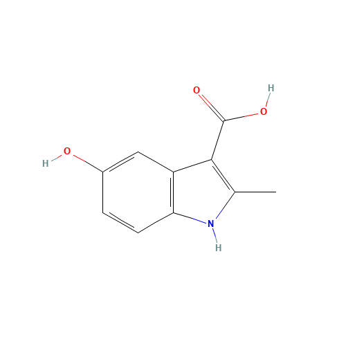 5-hydroxy-2-methyl-1H-indole-3-carboxylic acid (CAS: 71982-15-5) - Related Chemical Product