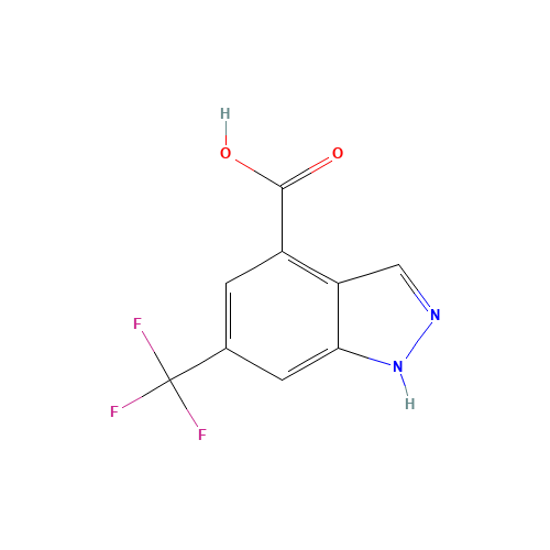 6-(trifluoromethyl)-1H-indazole-4-carboxylic acid (CAS: 848678-63-7) - Related Chemical Product