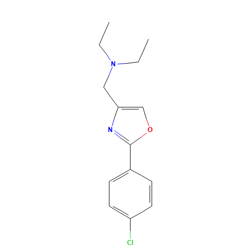 N-[[2-(4-chlorophenyl)-1,3-oxazol-4-yl]methyl]-N-ethylethanamine (CAS: 1197783-89-3) - Related Chemical Product