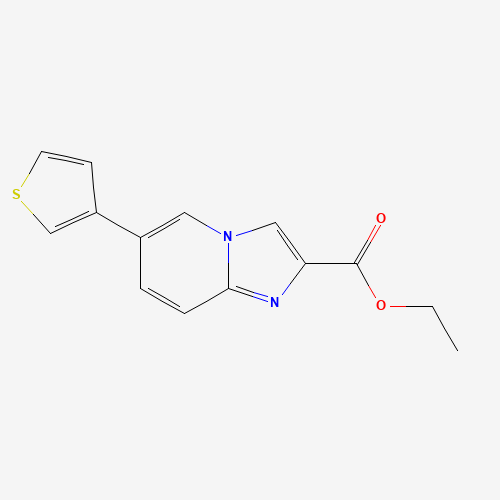 ethyl 6-thiophen-3-ylimidazo[1,2-a]pyridine-2-carboxylate (CAS: 1167626-80-3) - Related Chemical Product