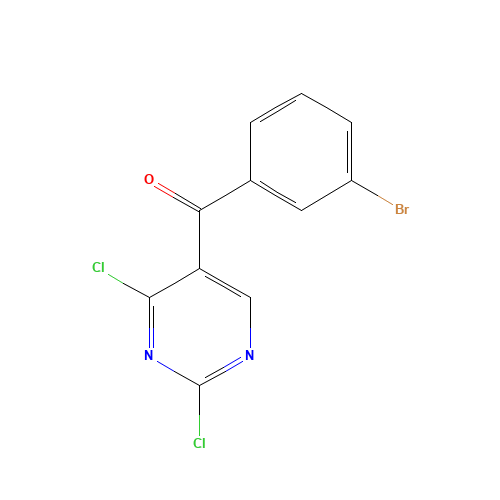 (3-bromophenyl)-(2,4-dichloropyrimidin-5-yl)methanone (CAS: 1386399-14-9) - Related Chemical Product