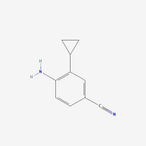 4-amino-3-cyclopropylbenzonitrile (CAS: 787528-17-0) - Related Chemical Product