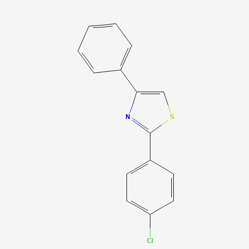 2-(4-chlorophenyl)-4-phenyl-1,3-thiazole (CAS: 2227-72-7) - Related Chemical Product