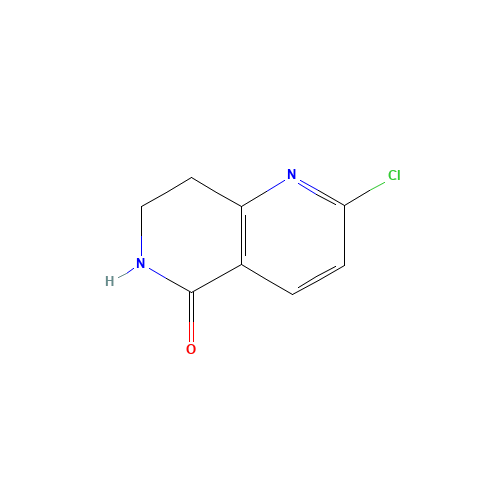 2-chloro-7,8-dihydro-6H-1,6-naphthyridin-5-one (CAS: 1226898-93-6) - Related Chemical Product