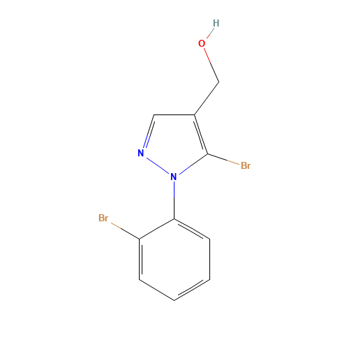 [5-bromo-1-(2-bromophenyl)pyrazol-4-yl]methanol (CAS: 1245165-71-2) - Related Chemical Product