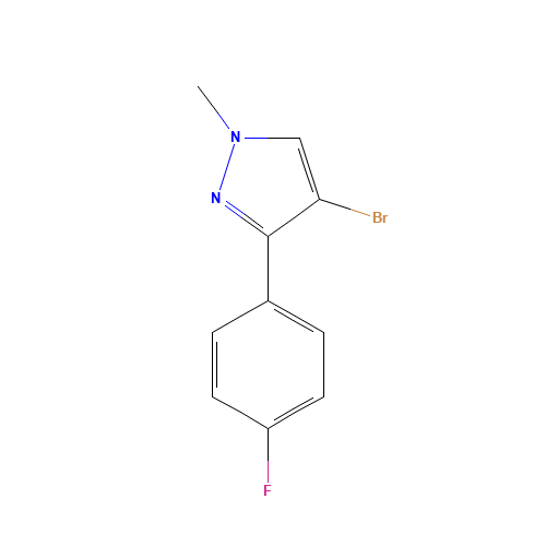 4-bromo-3-(4-fluorophenyl)-1-methylpyrazole (CAS: 863605-34-9) - Related Chemical Product