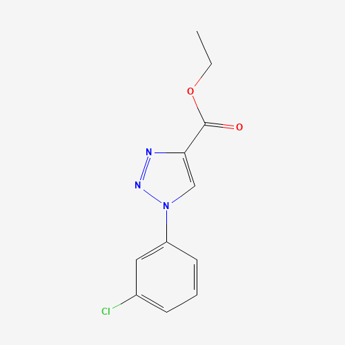 ethyl 1-(3-chlorophenyl)triazole-4-carboxylate (CAS: 950271-98-4) - Related Chemical Product