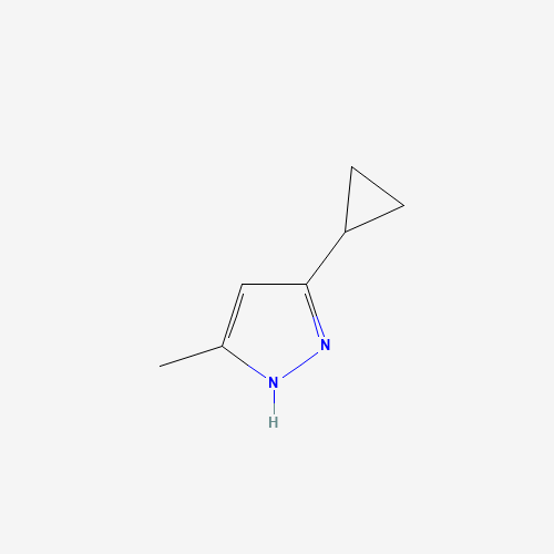 3-cyclopropyl-5-methyl-1H-pyrazole (CAS: 1287752-76-4) - Related Chemical Product