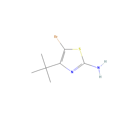 5-bromo-4-tert-butyl-1,3-thiazol-2-amine (CAS: 82202-32-2) - Related Chemical Product