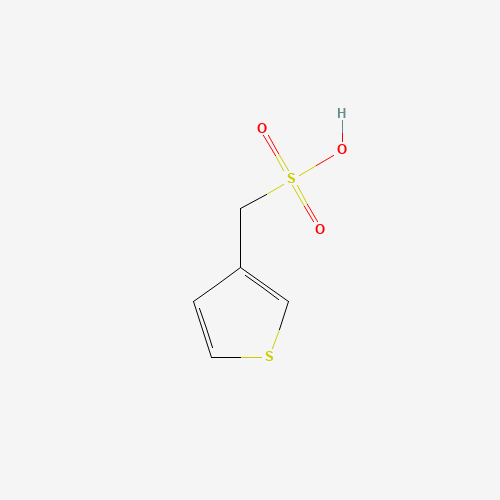 thiophen-3-ylmethanesulfonic acid (CAS: 162152-41-2) - Chemical Structure and Molecular Formula 