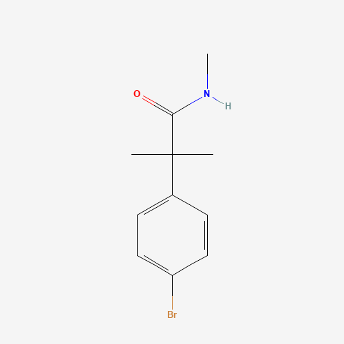 2-(4-bromophenyl)-N,2-dimethylpropanamide (CAS: 749928-27-6) - Related Chemical Product