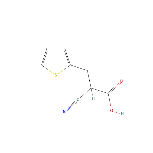 2-cyano-3-thiophen-2-ylpropanoic acid (CAS: 148674-60-6) - Related Chemical Product