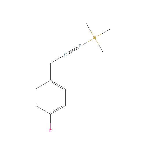 3-(4-fluorophenyl)prop-1-ynyl-trimethylsilane (CAS: 133218-06-1) - Related Chemical Product