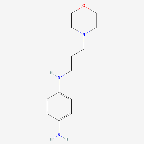 4-N-(3-morpholin-4-ylpropyl)benzene-1,4-diamine (CAS: 503629-23-0) - Related Chemical Product
