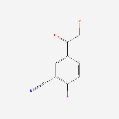 5-(2-bromoacetyl)-2-fluorobenzonitrile (CAS: 1426071-23-9) - Related Chemical Product