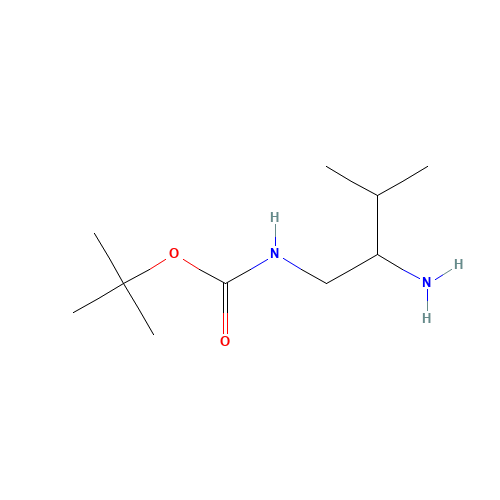tert-butyl N-(2-amino-3-methylbutyl)carbamate (CAS: 1117693-61-4) - Related Chemical Product