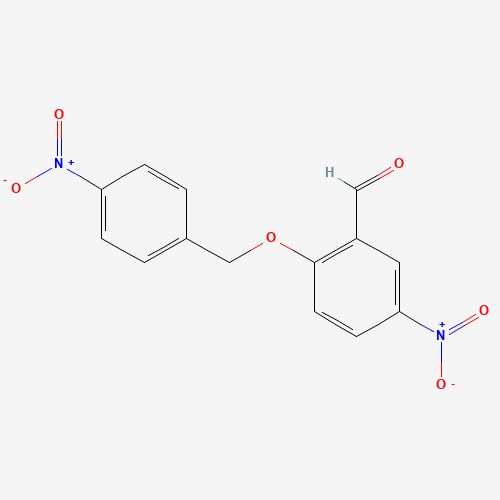 5-nitro-2-[(4-nitrophenyl)methoxy]benzaldehyde (CAS: 84102-44-3) - Related Chemical Product