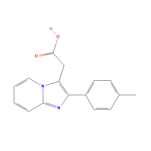 2-[2-(4-methylphenyl)imidazo[1,2-a]pyridin-3-yl]acetic acid (CAS: 365213-69-0) - Related Chemical Product