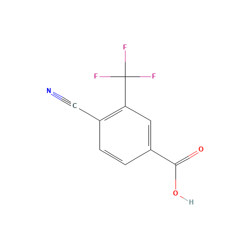 4-cyano-3-(trifluoromethyl)benzoic acid (CAS: 1227502-36-4) - Related Chemical Product