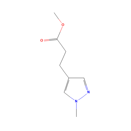 methyl 3-(1-methylpyrazol-4-yl)propanoate (CAS: 224776-32-3) - Related Chemical Product