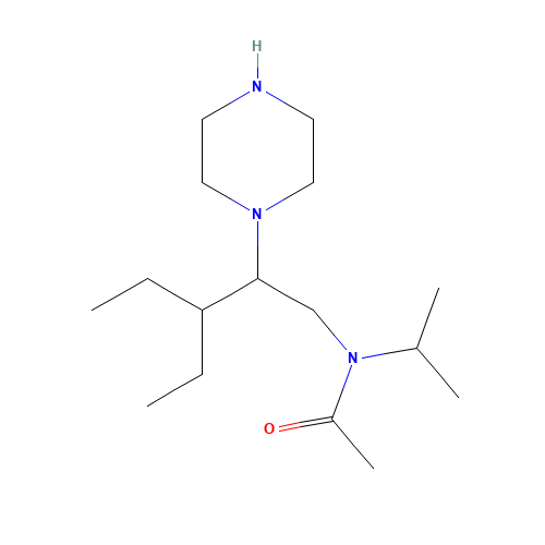 N-(3-ethyl-2-piperazin-1-ylpentyl)-N-propan-2-ylacetamide (CAS: 1385051-07-9) - Related Chemical Product