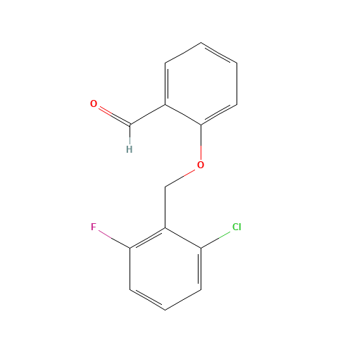 2-[(2-chloro-6-fluorophenyl)methoxy]benzaldehyde (CAS: 336880-01-4) - Related Chemical Product