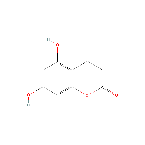 5,7-dihydroxy-3,4-dihydrochromen-2-one (CAS: 55052-59-0) - Related Chemical Product