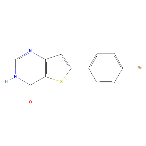 6-(4-bromophenyl)-1H-thieno[3,2-d]pyrimidin-4-one (CAS: 852840-45-0) - Related Chemical Product