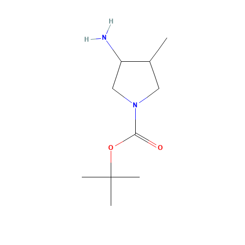 tert-butyl 3-amino-4-methylpyrrolidine-1-carboxylate (CAS: 889947-50-6) - Related Chemical Product