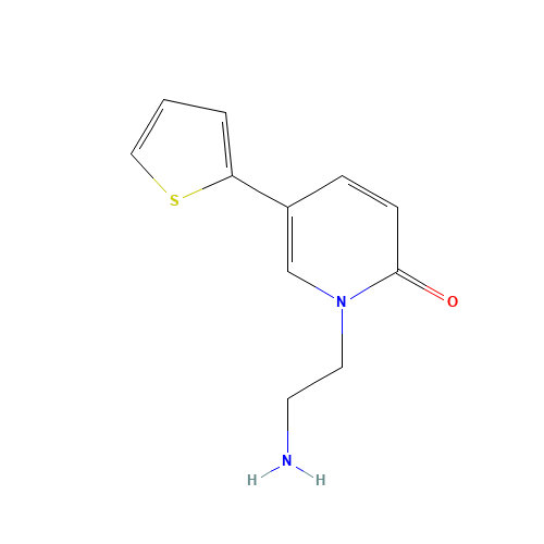 1-(2-aminoethyl)-5-thiophen-2-ylpyridin-2-one (CAS: 1051315-91-3) - Related Chemical Product