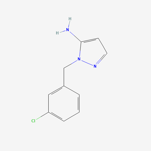 2-[(3-chlorophenyl)methyl]pyrazol-3-amine (CAS: 956440-15-6) - Related Chemical Product