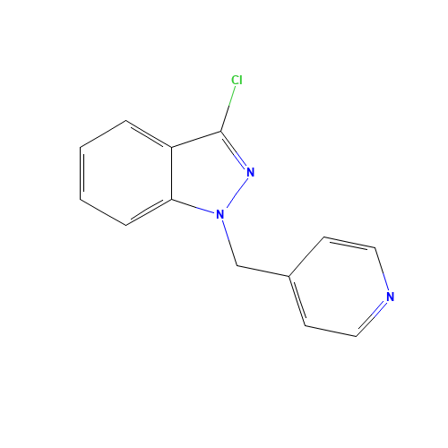 3-chloro-1-(pyridin-4-ylmethyl)indazole (CAS: 885272-01-5) - Related Chemical Product