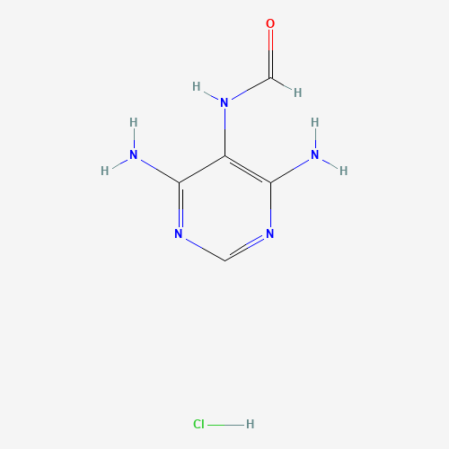 N-(4,6-diaminopyrimidin-5-yl)formamide;hydrochloride (CAS: 753504-19-7) - Related Chemical Product