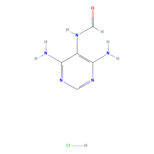 N-(4,6-diaminopyrimidin-5-yl)formamide;hydrochloride (CAS: 753504-19-7) - Related Chemical Product