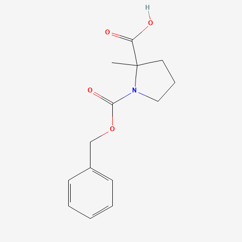 2-methyl-1-phenylmethoxycarbonylpyrrolidine-2-carboxylic acid (CAS: 63427-91-8) - Related Chemical Product