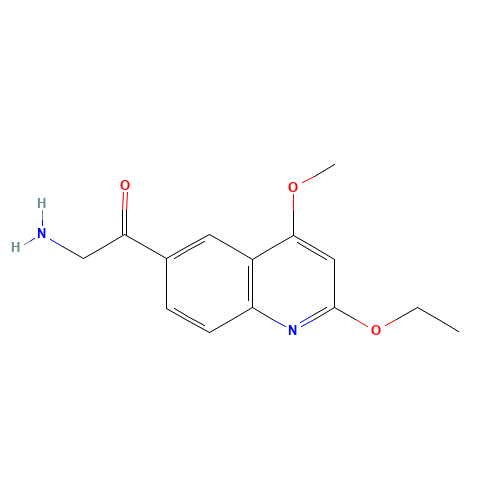 2-amino-1-(2-ethoxy-4-methoxyquinolin-6-yl)ethanone (CAS: 344337-44-6) - Related Chemical Product