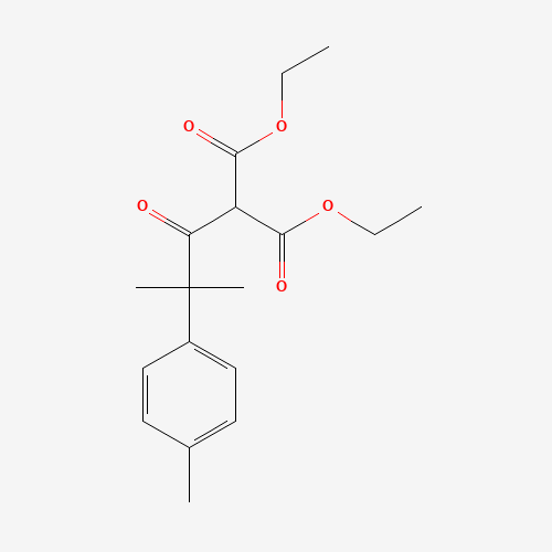 diethyl 2-[2-methyl-2-(4-methylphenyl)propanoyl]propanedioate (CAS: 342606-55-7) - Related Chemical Product