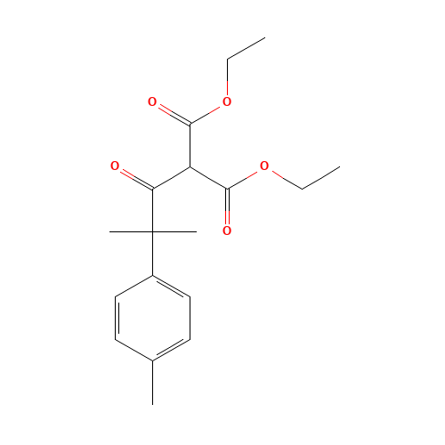 diethyl 2-[2-methyl-2-(4-methylphenyl)propanoyl]propanedioate (CAS: 342606-55-7) - Related Chemical Product