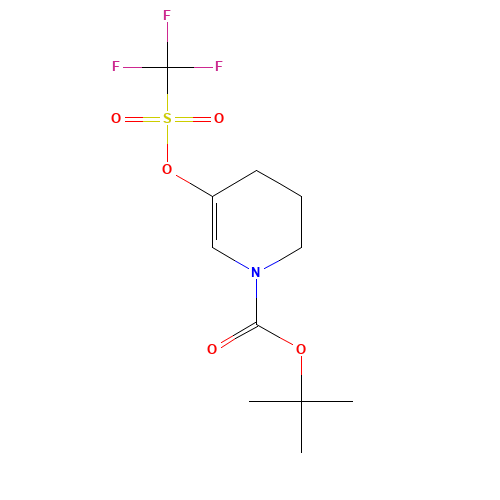 tert-butyl 5-(trifluoromethylsulfonyloxy)-3,4-dihydro-2H-pyridine-1-carboxylate (CAS: 149108-74-7) - Related Chemical Product