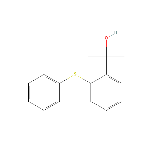 2-(2-phenylsulfanylphenyl)propan-2-ol (CAS: 57302-39-3) - Related Chemical Product