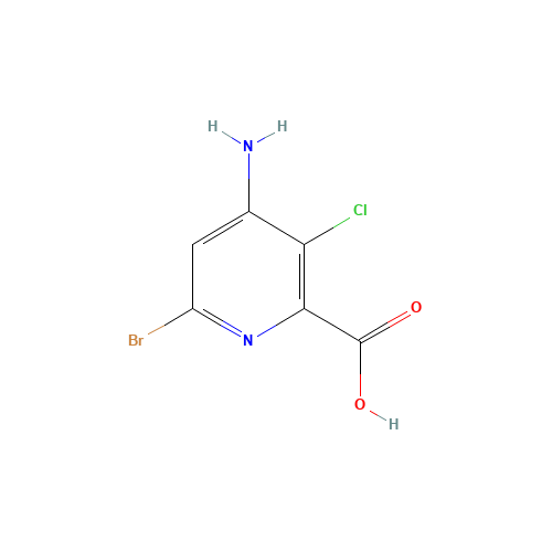 4-amino-6-bromo-3-chloropyridine-2-carboxylic acid (CAS: 350601-51-3) - Related Chemical Product