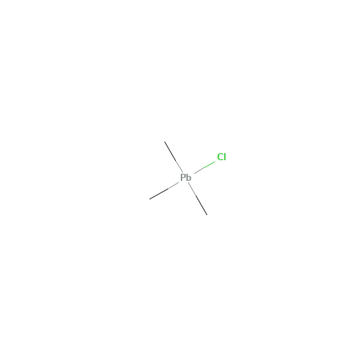chloro(trimethyl)plumbane (CAS: 1520-78-1) - Chemical Structure and Molecular Formula 