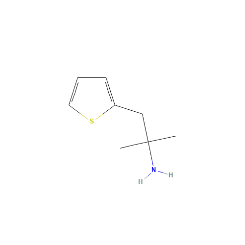 2-methyl-1-thiophen-2-ylpropan-2-amine (CAS: 81886-35-3) - Related Chemical Product