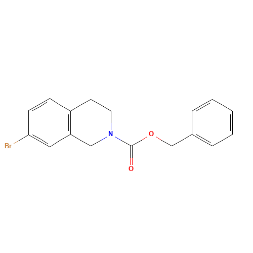 benzyl 7-bromo-3,4-dihydro-1H-isoquinoline-2-carboxylate (CAS: 625127-09-5) - Related Chemical Product