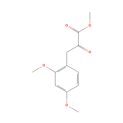 methyl 3-(2,4-dimethoxyphenyl)-2-oxopropanoate (CAS: 101346-47-8) - Related Chemical Product